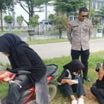 Polsek Ciwaringin Gelar Ops Pekat, Tindak Pengguna Knalpot Bising untuk Ciptakan Wilayah Kondusif