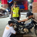 Gelar Ops Pekat, Polsek Gegesik Amankan Knalpot Tidak Sesuai Standar dan Minuman Keras Tanpa Izin