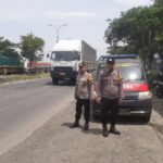 Polsek Susukan Intensifkan Patroli Jalur Pantura, Jaga Kondusifitas Pasca Lebaran