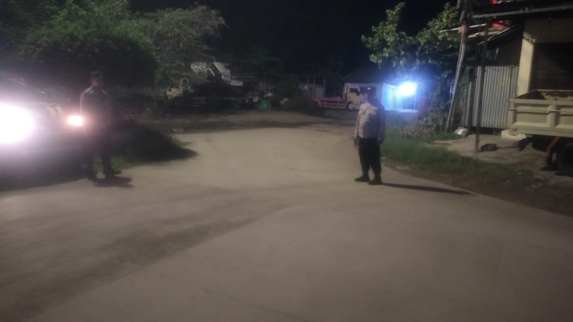 Polsek Kaliwedi Polresta Cirebon Gencarkan Patroli Malam untuk Jaga Kondusivitas Wilayah