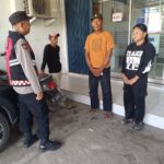 Polsek Babakan Polresta Cirebon Sambangi Objek Vital Bank BRI Babakan, Sosialisasikan Layanan Polisi 110