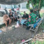 Sambang Warga, Bhabinkamtibmas Desa Kaliwedi Lor Polsek Kaliwedi Polresta Cirebon Sampaikan Imbauan Kamtibmas