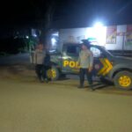 Blue light patrol Cegah kejahatan jalanan Polsek Gebang Polresta Cirebon Laksanakan Patroli malam di Wilkum Polsek Gebang