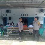 Kapolsek Pabuaran Sampaikan Pesan Kamtibmas Melalui Program Minggu Kasih di HKBP Cirebon Timur