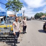 Patroli Presisi Macan Kumbang Polsek Gempol Monitoring Kamtibmas Hari Buruh (May Day) 2026 di Wilayah Gempol dan Palimanan