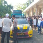 Polsek Pabedilan Polresta Cirebon Amankan Keberangkatan 22 Jamaah Haji Ponpes Aridwa Desa Dukuhwidara