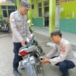 Polsek Pangenan Gelar KRYD, Tertibkan Knalpot Bising di Desa Ender