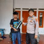 Polsek Beber Tertibkan Knalpot Brong Melalui Operasi Pekat di Wilayah Beber dan Greged