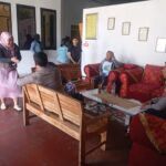 Sambang Kamtibmas, Bhabinkamtibmas Budur menyambangi warganya.