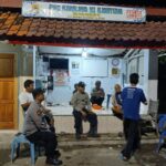 Kontrol Satkamling Presisi, Polsek Depok Tingkatkan Keaktifan Ronda Malam di Desa Kebarepan