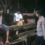 Jaga Kondusifitas, Patroli Polsek Plered Kontrol Satkamling sampaikan pesan pesan Kamtibmas