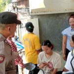 Polsek Gebang Polresta Cirebon Laksanakan sosialisasi Layanan 110 bersama warga di Desa Gebang