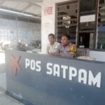 Bhabinkamtibmas Laksanakan Giat Sambang dialogis dengan Security PT. Tanamas Rattan