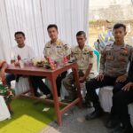 Polsek Susukan lebak Monitoring Kegiatan Hiburan, Warga Desa Curug Beri Himbauan Kamtibmas.