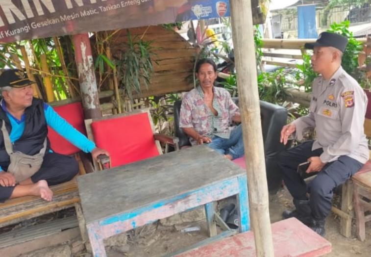 Polsek Pabedilan Intensifkan Sambang Dialogis, Sampaikan Imbauan Kamtibmas kepada Warga