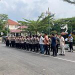 Polresta Cirebon Gelar Apel Kesiapan Pengamanan FGD Front Anti Kekirikan Di DPRD Kabupaten Cirebon