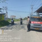 Ciptakan Kamtibmas konfusif, Personil SPKT Polsek Pabuaran Polresta Cirebon Gencar Penertiban Knalpot Brong.
