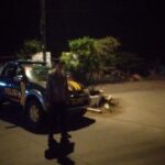 Ciptakakan situasi aman dan kondusif, Personil Polsek Kaliwedi Polresta Cirebon Gencarkan Patroli Malam Hari.