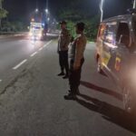 Giatkan Patroli Malam di Titik Rawan, Polsek Arjawinangun Berikan Rasa Aman dan Persempit Ruang Gerak Pelaku Kejahatan