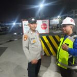 Secara rutin Patroli polsek Astanajapura laksanakan giat sambang dan pembinaan dengan satpam PT Holcim Kanci
