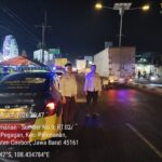Cegah Kriminalitas Jalanan, Patroli Presisi Macan Kumbang Polsek Gempol Sapa Warga di Jalur Alun-Alun Palimanan