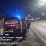 Patroli Presisi Macan Kumbang Polsek Gempol Cegah Gangguan Kamtibmas di Objek Vital