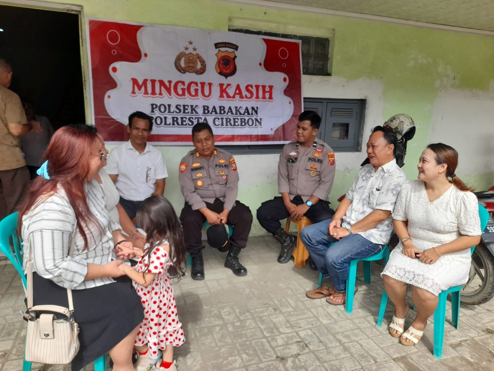 Minggu Kasih dan Pengamanan Kebaktian, Polsek Babakan Pastikan Jemaat Beribadah Aman dan Nyaman