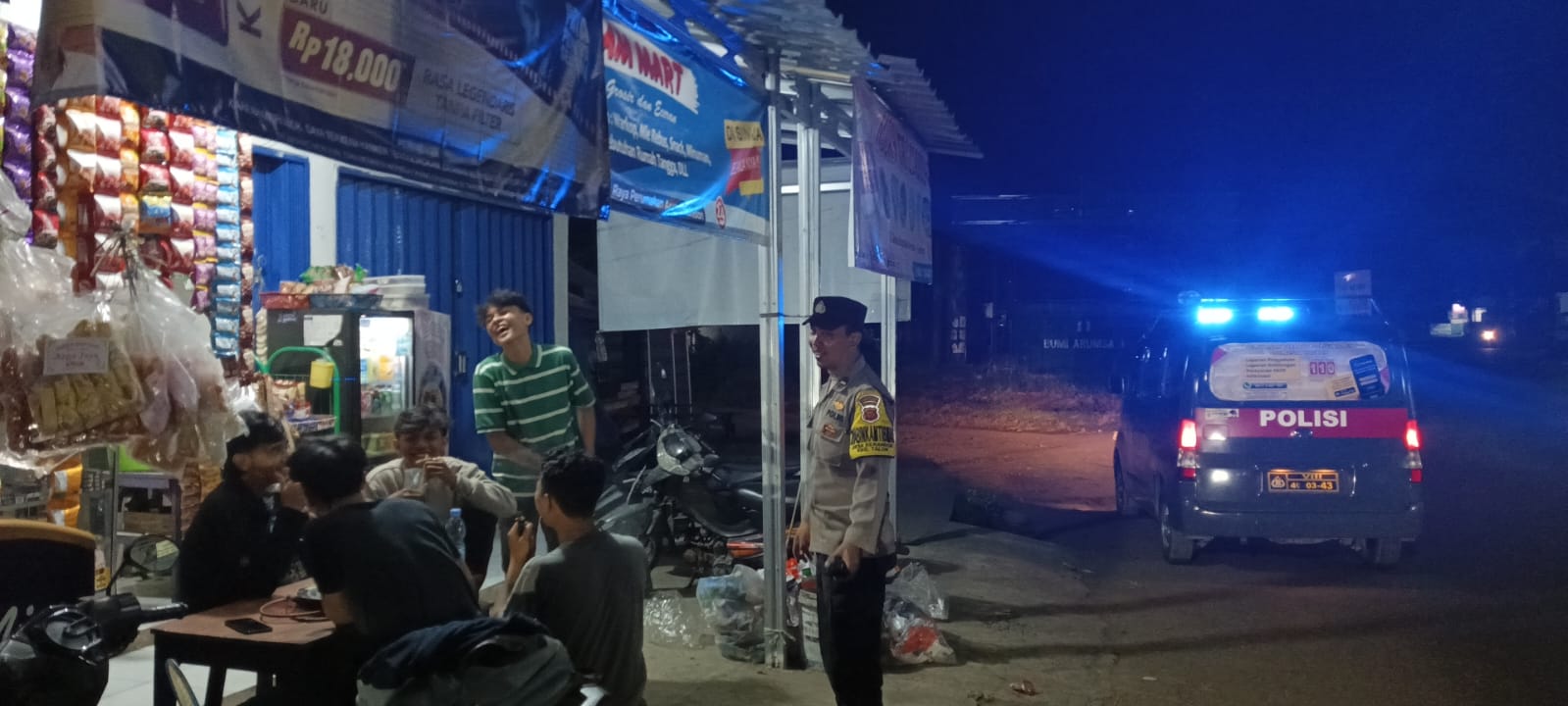 Polsek Talun Tingkatkan Patroli Sambang, Perkuat Sinergi dengan Masyarakat Jaga Kamtibmas