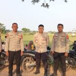 Polsek Gempol Polresta Cirebon Amankan Pertandingan Sepak Bola HUT ke-81 Kemerdekaan RI di Desa Winong