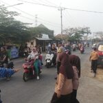 Patroli Polsek Ciwaringin Amankan Pengaturan Lalu Lintas