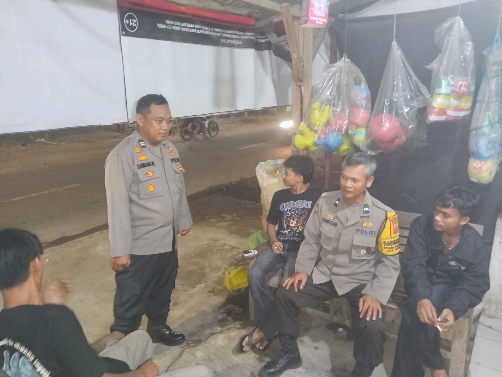 Polsek Panguragan Perkuat Sinergitas dengan Pemerintah Desa, Sampaikan Imbauan Larangan Knalpot Brong