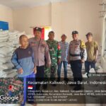 Kawal Penyaluran Bantuan Pangan BULOG, Sinergitas TNI-Polri di Kaliwedi Pastikan Kegiatan Berjalan Aman dan Tertib